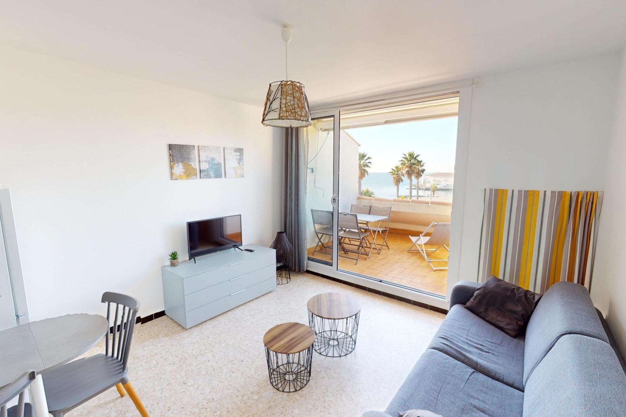 Appartement T2 Vue Plage Meze Proche Sete ภายนอก รูปภาพ